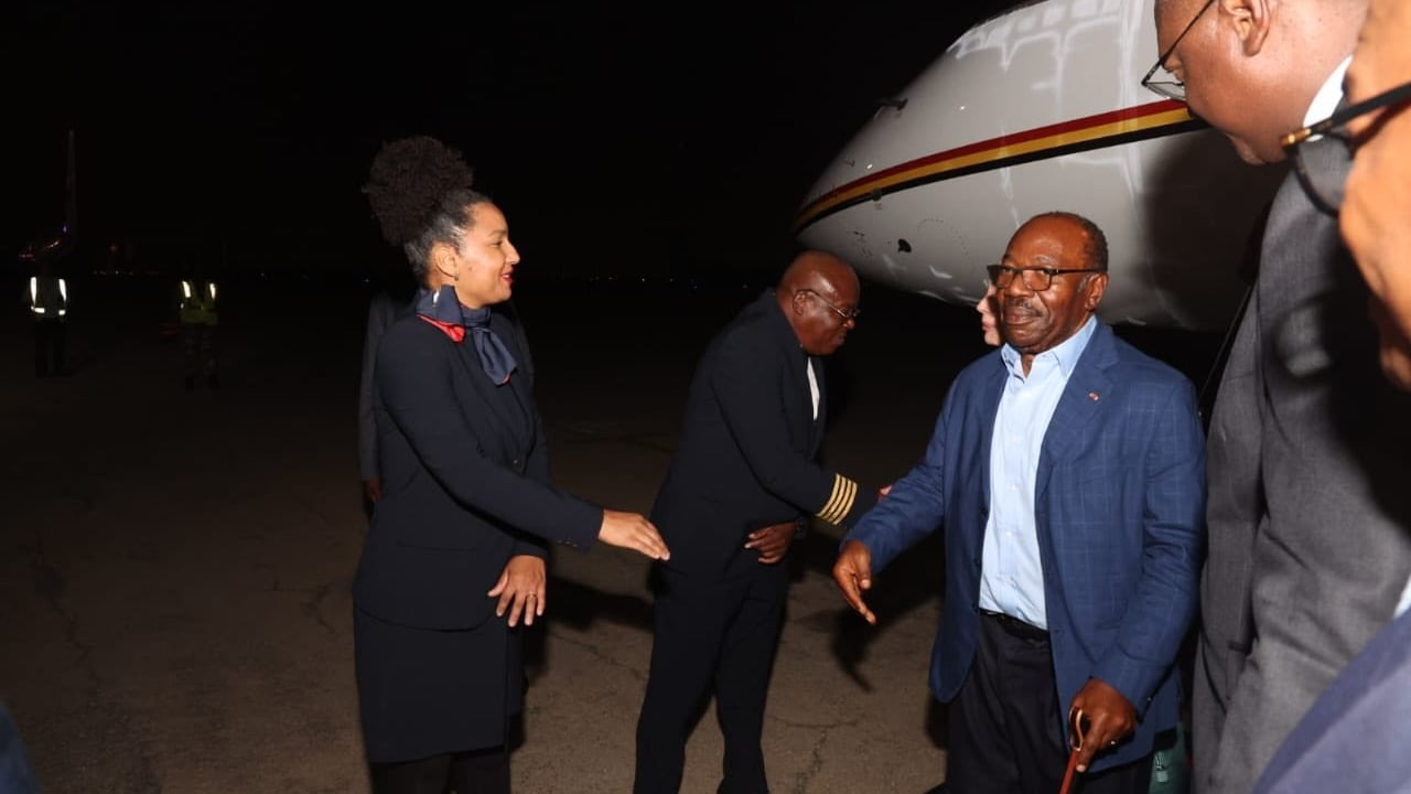 Libres, Ali, Sylvia et Noureddin Bongo ont atterri en Angola