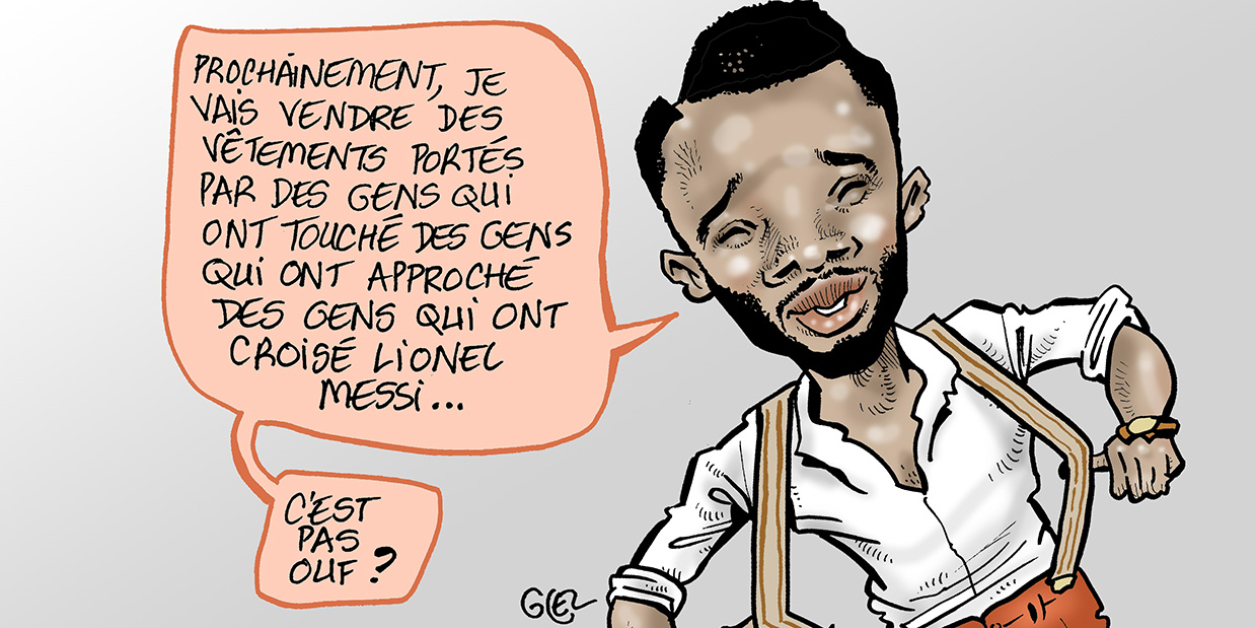 Quand DJ Kerozen vend ses vêtements, touchés par Ronaldo