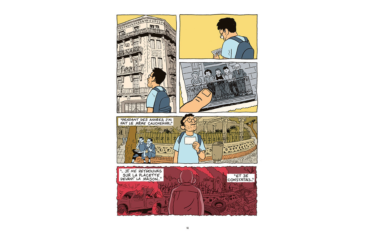 France-Algeria: an “I don't love you either” that is also written in comics 1 - African News Plates from the album “Alger-Retour” by Frédéric Neidhardt. © Marabulles