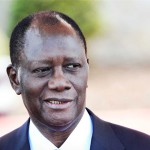 Alassane Ouattara en mai 2011. © Franck Castel/Wostok Press