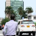 Le centre ville de Libreville (Gabon), le 22 août 2013 © David Ignaszewski pour Jeune Afrique