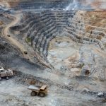 La mine de cuivre Frontier à Sakania, au Katanga (RDC). © Gwenn Dubourthoumieu pour Jeune Afrique.