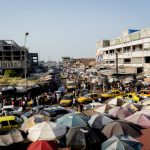 Le marché Madina, à Conakry (photo d’illustration). © Sylvain CHERKAOUI pour Jeune Afrique