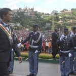 Cérémonie d’investiture d’Andry Rajoelina, le 19 janvier 2019. © AP/Sipa