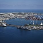 Le port autonome et la ville de Djibouti., en 2015 (illustration). © Vincent Fournier/JA