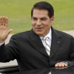 L’ex-président tunisien Zine el Abidine Ben Ali, en octobre 2009 près de Tunis. © Hassene Dridi/AP/SIPA