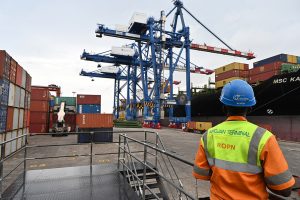 Port d’Abidjan © ISSOUF SANOGO / AFP
