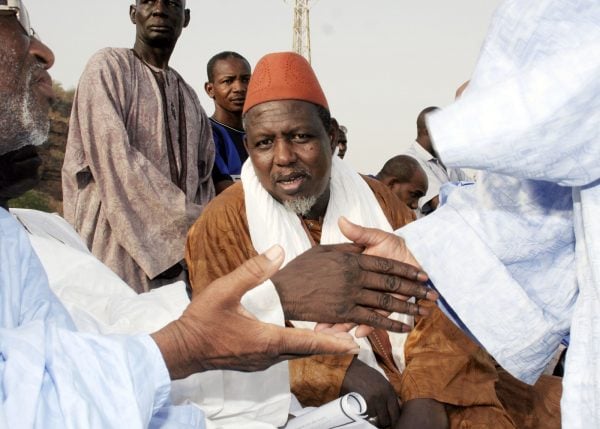 Mahmoud Dicko, ex-président du Haut Conseil islamique malien, ici en 2012 à Bamako. &copy; Daou Bakary Emmanuel pour Jeune Afrique