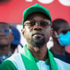 L’opposant sénégalais Ousmane Sonko, le 8 juin 2022, à Dakar. © Erick Ahounou/ACHOURA/AID