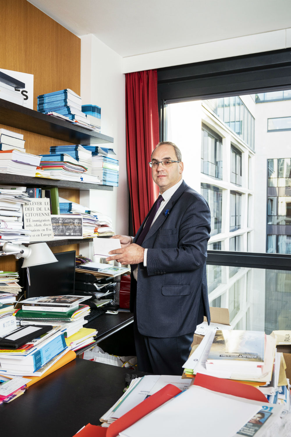 Brahim Hammouche, député français du MoDem. &copy; © François Grivelet pour JA