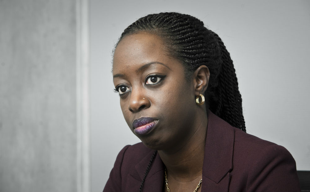 Kamissa Camara, ministre malienne de l'Economie numérique et de la Prospective, le 8 novembre 2018 à Paris. &copy; Vincent Fournier / Jeune Afrique