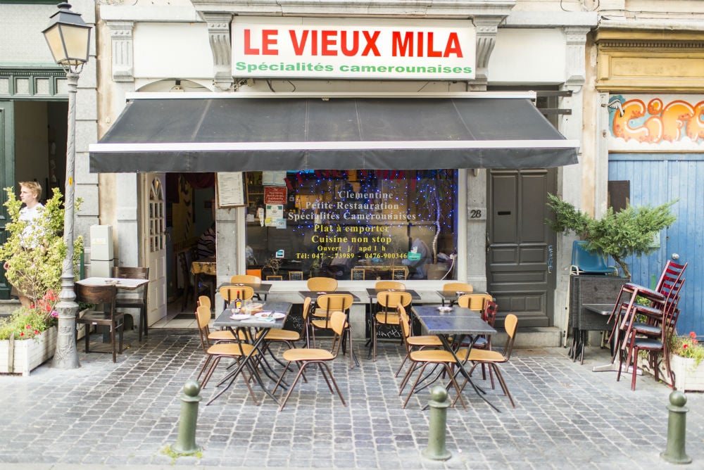 Le Vieux Mila, à Bruxelles. &copy; Colin Delfosse pour JA