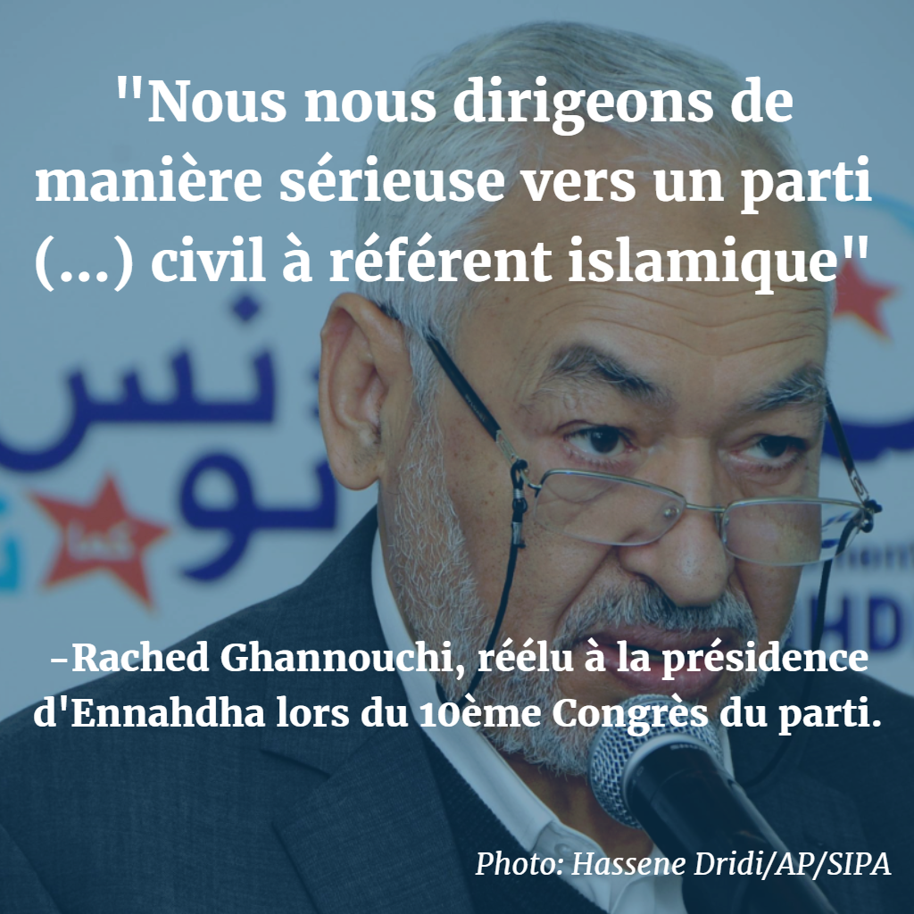Rached Ghannouchi © Jeune Afrique