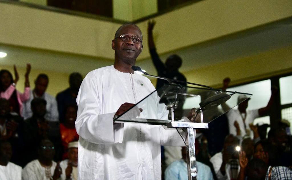 Mahammed Boun Abdallah Dionne, Premier ministre du Sénégal, a affirmé que Macky Sall avait remporté la présidentielle dès le premier tour. &copy; Sylvain Cherkaoui pour Jeune Afrique