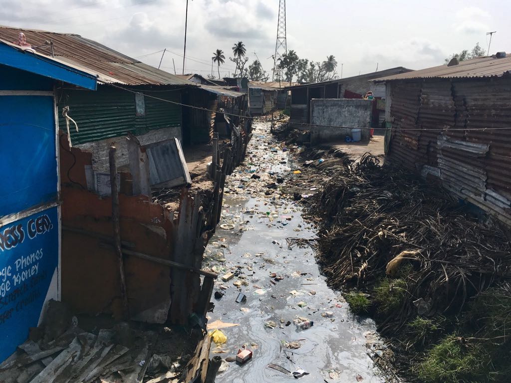 A Monrovia, la majeure partie des quartiers est dans un état d'insalubrité chronique. &copy; Anna Sylvestre-Treiner pour jeune Afrique