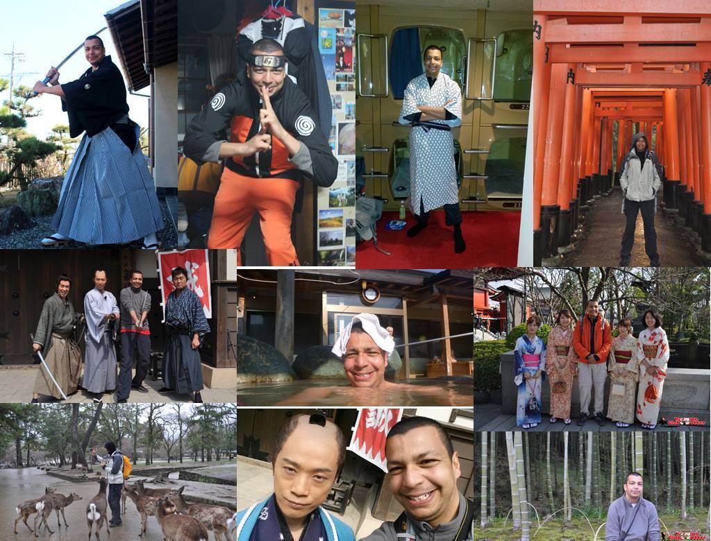 Ahmed Ferchichi au Japon. &copy; Facebook/Tunisian Globe trotter
