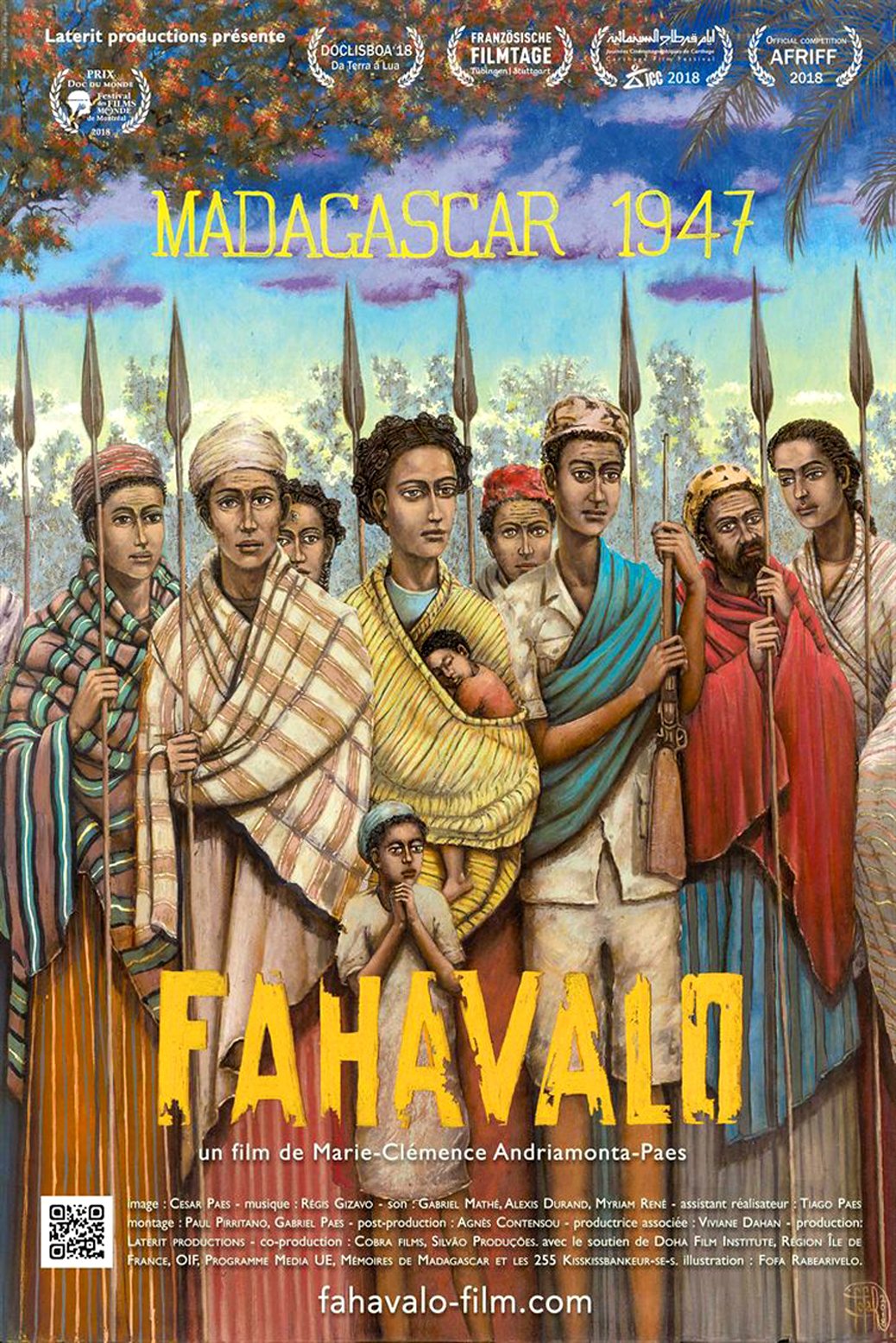 Fahavalo, Madagascar 1947, de Marie-Clémence Andriamonta-Paes, sorti le 30 janvier