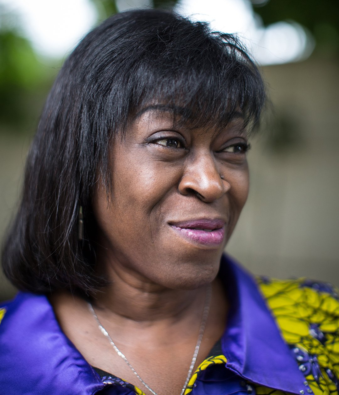Juliana Lumumba, en juin 2015 à Kinshasa. &copy; Federico Scoppa pour JA