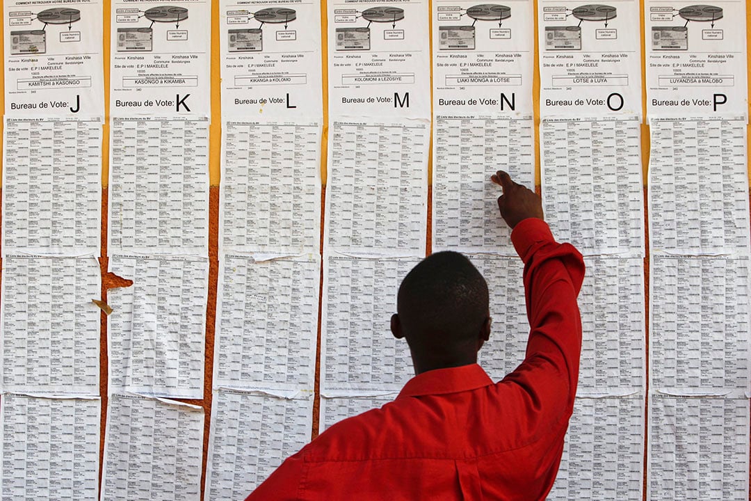 Le forum de l'université de Liège sur les réformes électorales en RDC, qui se tient du 24 au 29 août à Kinshasa, a été suspendu le 25 août. &copy; DAI KUROKAWA/EPA/MAXPPP