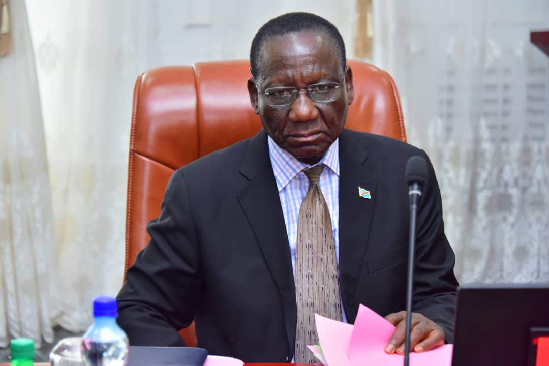 Le Premier ministre congolais, Sylvestre Ilunga Ilunkamba, lors du conseil des ministres du 29 novembre 2019. &copy; DR / Primature RDC