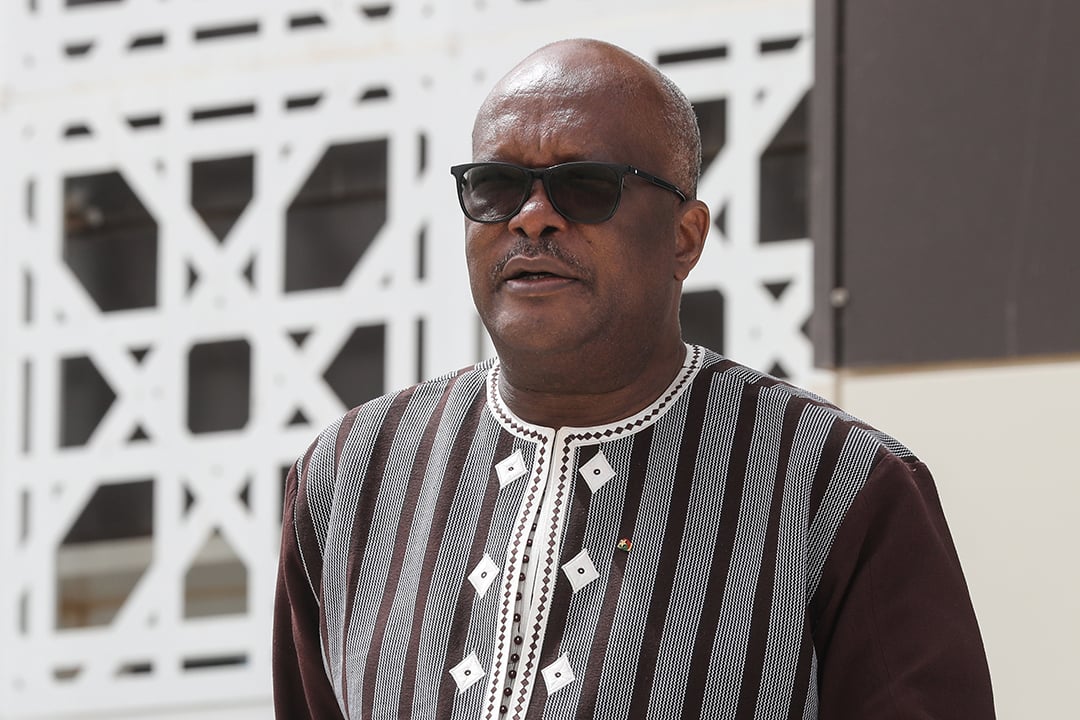 Mahamadou Bonkoungou s'est progressivement rapproché de Roch Marc Christian Kaboré. &copy; LUDOVIC MARIN/AFP