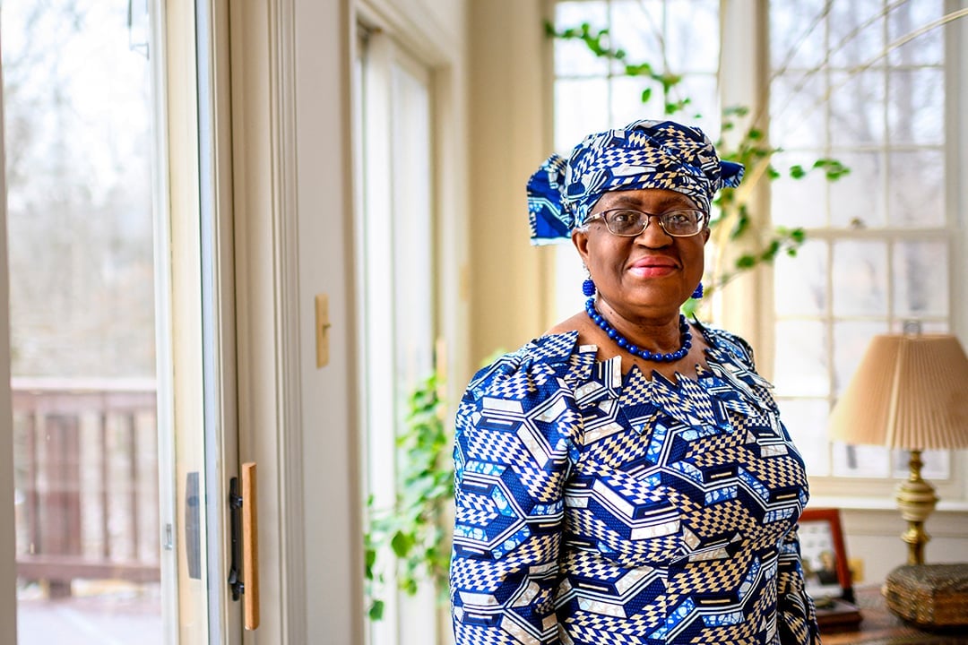 Ngozi Okonjo-Iweala, première patronne africaine de l'OMC. &copy; ERIC BARADAT/AFP