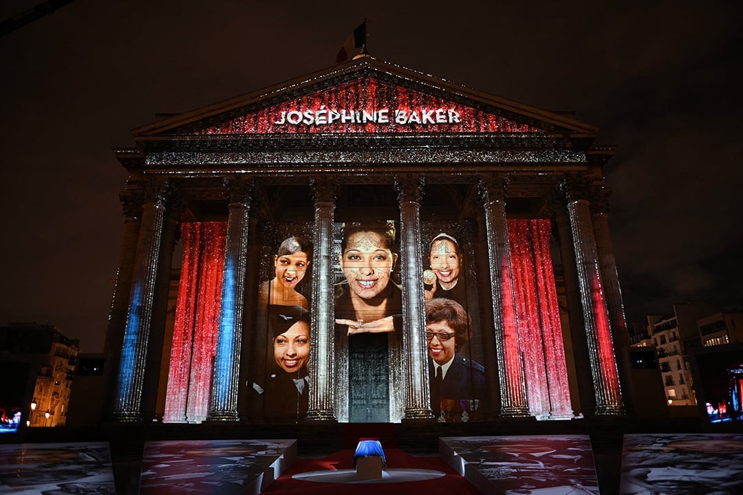 Panthéonisation de Joséphine Baker à Paris, le 30 novembre 2021 &copy; MAX PPP