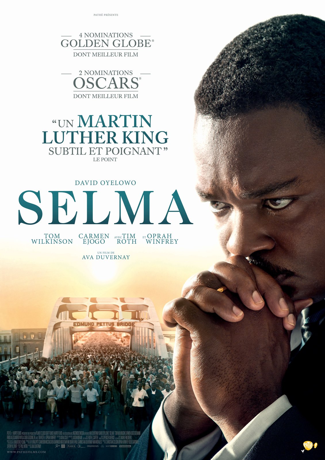 L’affiche du film « Selma », qui retrace la lutte de Martin Luther King. © D’Ava DuVernay