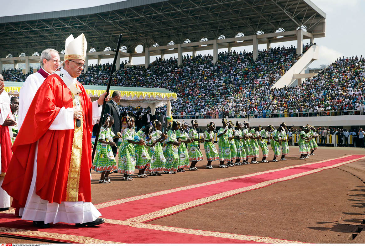 Bangui, le 30 novembre. &copy; ANDREW MEDICHINI/AP/SIPA