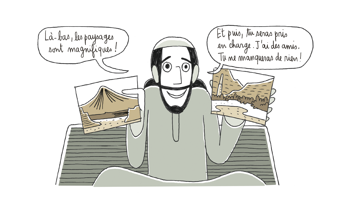 « le jour ou j’ai rencontre ben laden » © éditions delcourt