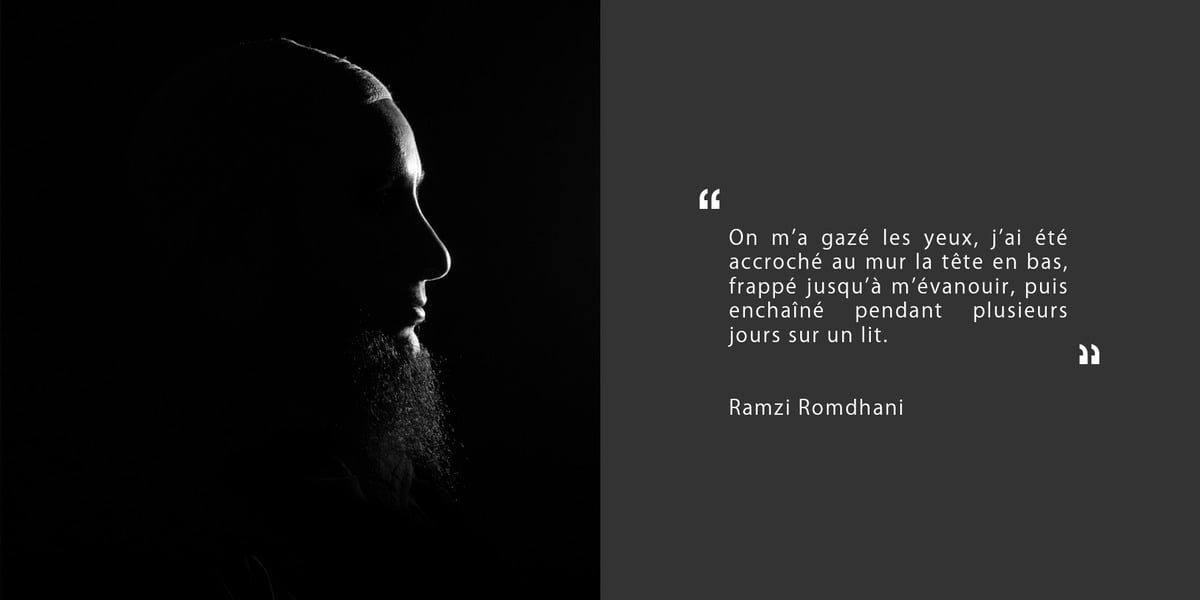 Ramzi Romdhani, arrêté et emprisonné en 2007 pour son activité clandestine de formation au jihad. &copy; Augustin Le Gall/ »Sous le Jasmin »