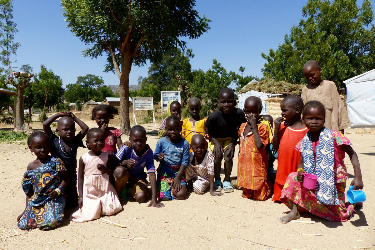 Au camp de déplacés de Zamai de nombreux enfants risquent l'apatridie parce qu'ils n'ont pas été enregistrés à la naissance. &copy; Sophie Douce pour Jeune Afrique