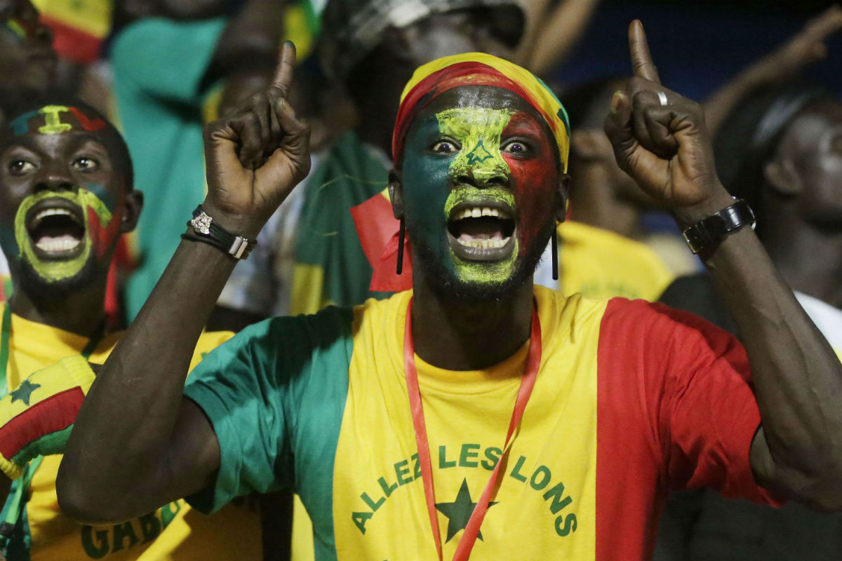 Lors du match Sénégal - Zimbabwe, à Libreville, en janvier 2017. &copy; Sunday Alamba/AP/SIPA