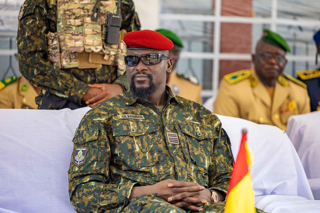 Mamadi Doumbouya, le 30 octobre 2023. © Présidence de la République de Guinée