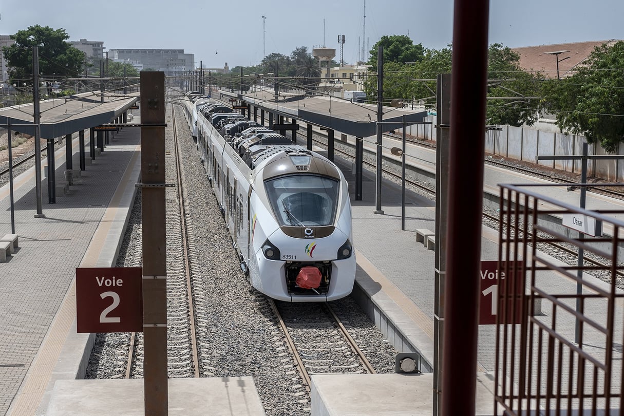 Gare de TER de Dakar © Sylvain Cherkaoui pour Jeune Afrique