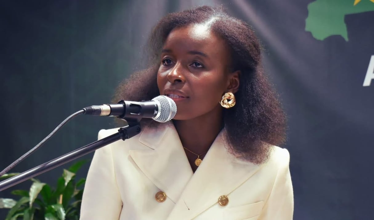 Nigerien activist Mariama Djibrine, known as Mayra.