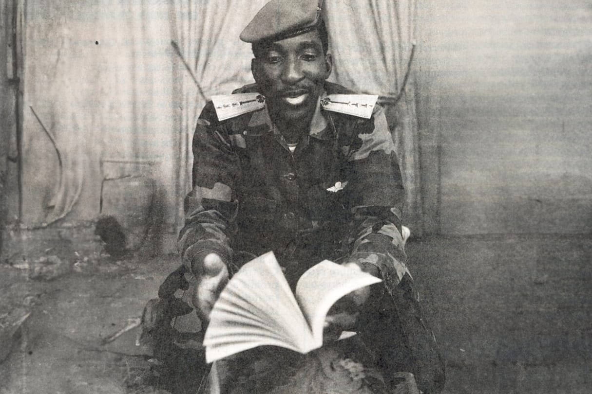 Thomas Sankara, entrevistado por “Jeune Afrique” el 12 de marzo de 1986. © JA Archives