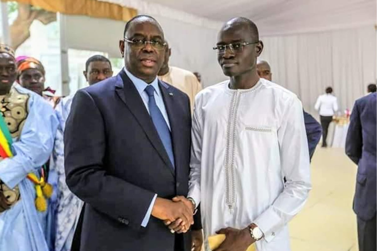 Le président Macky Sall et Abdoulaye Diagne, en octobre 2023. © DR