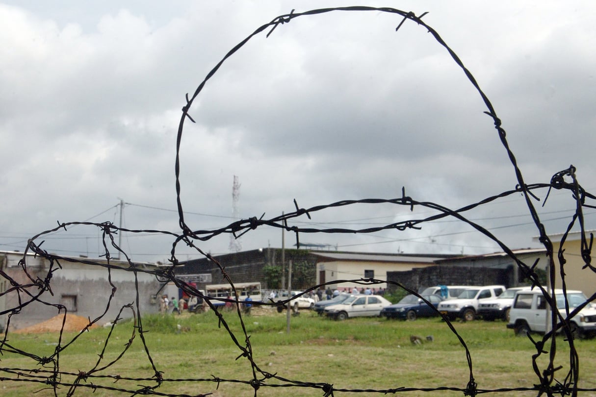 Vue de la prison de Libreville, en janvier 2009 © WILS YANICK MANIENGUI/AFP