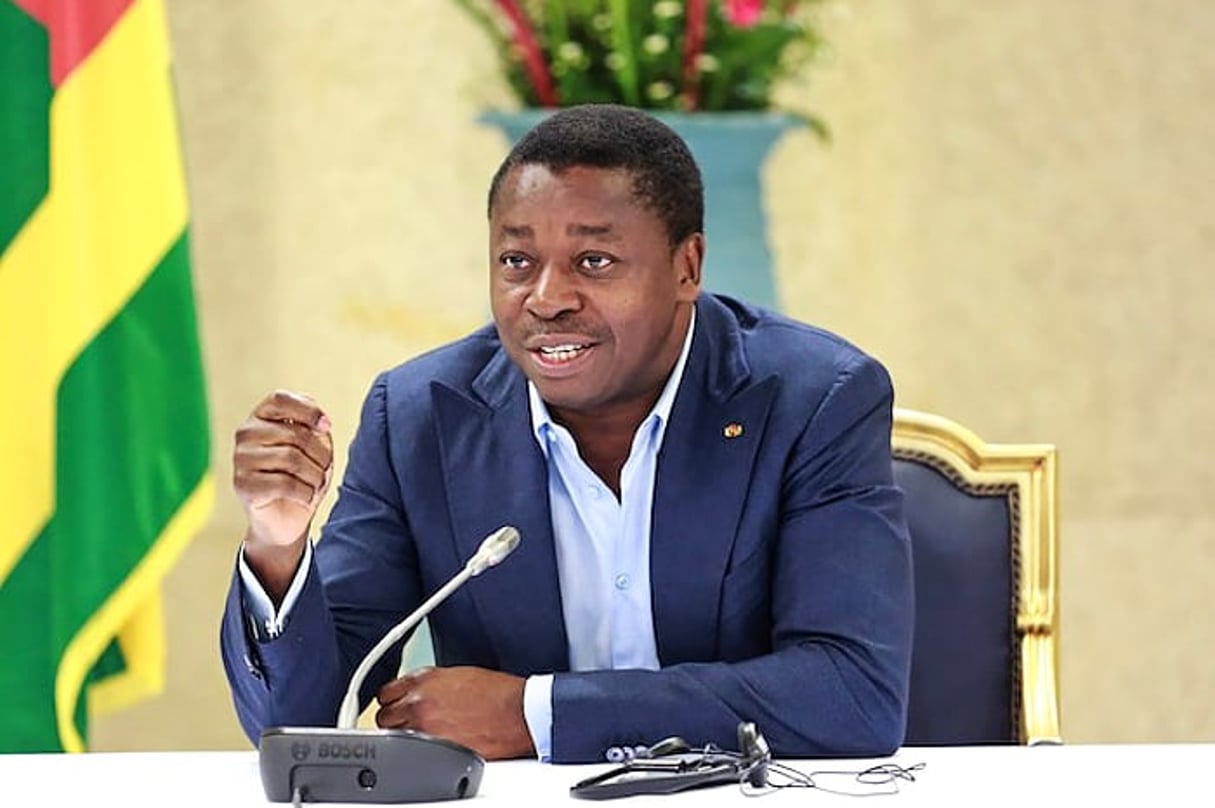 Le président togolais Faure Essozimna Gnassingbé. © République du Togo