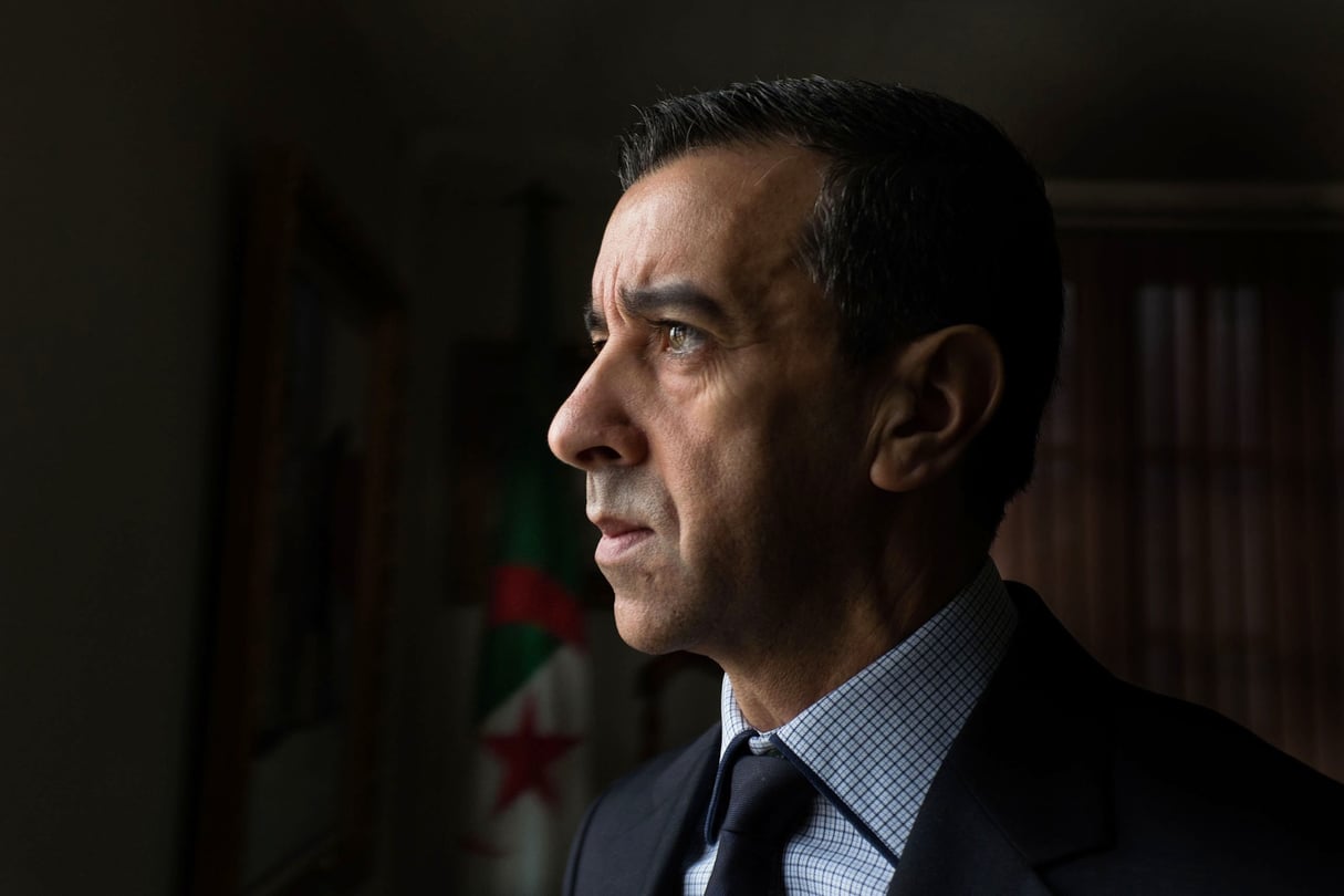 L’homme d’affaires algérien Ali Haddad, à Alger, le 10 mars 2016. © Romain Laurendeau pour JA