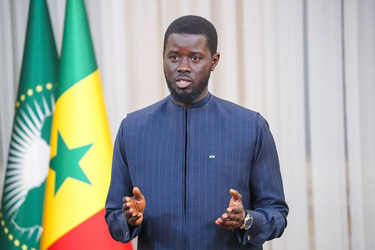 Le chef de l’État sénégalais, Bassirou Diomaye Faye, le 30 mai 2024, à Dakar. © PRESIDENCE DE LA REPUBLIQUE DU SENEGAL