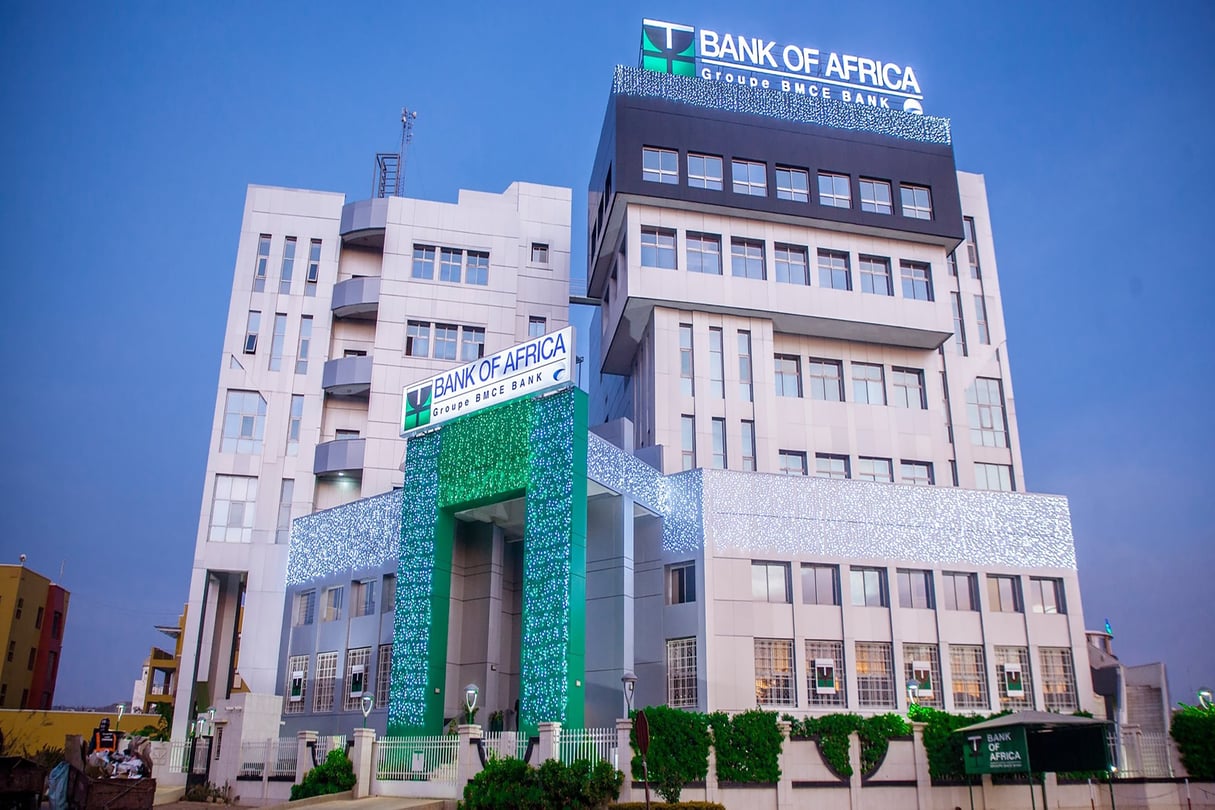 Siège de la Bank of Africa (BOA) Mali, à Bamako.
