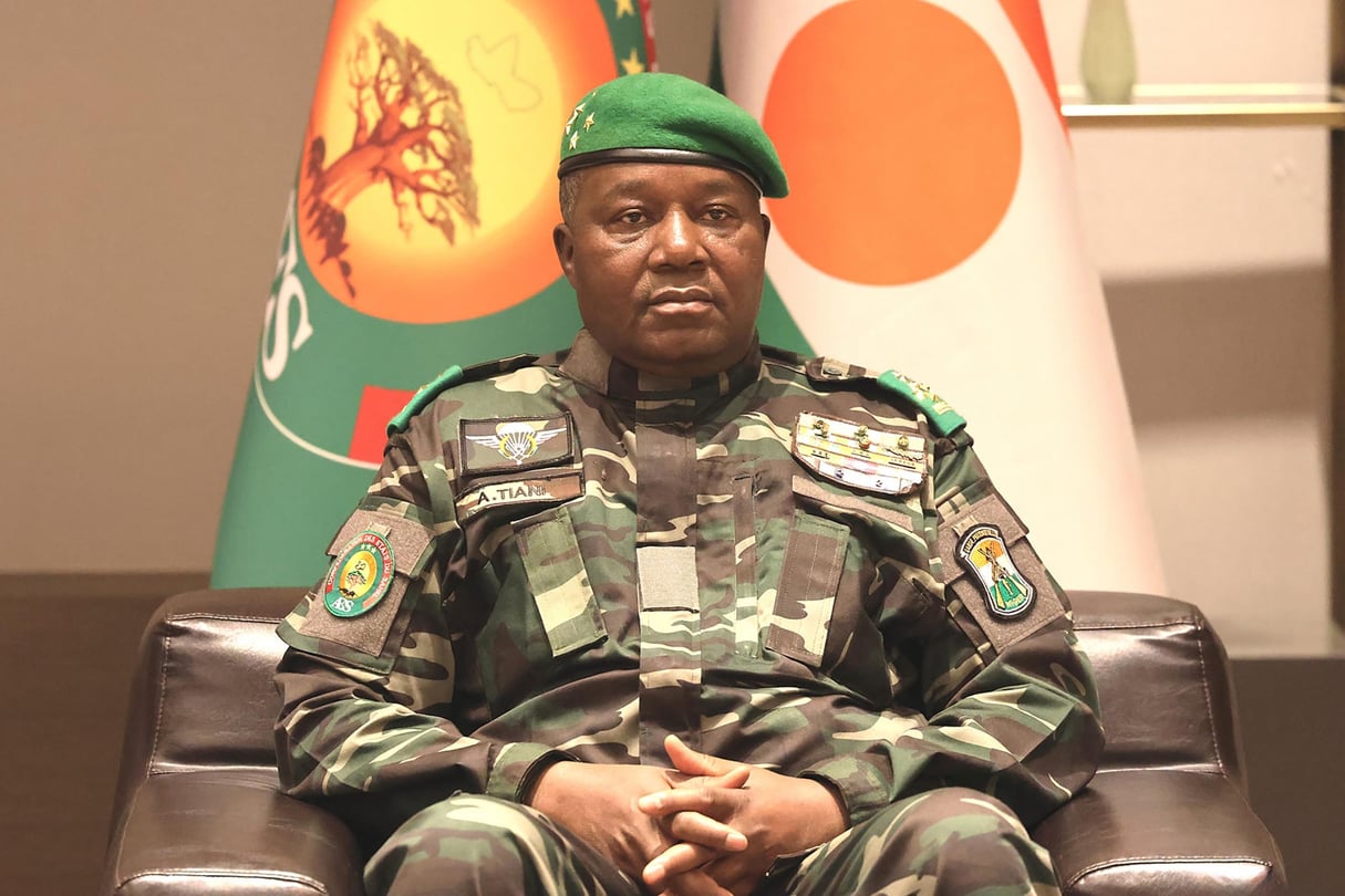 Le général Abdourahamane Tiani, chef de la junte au Niger, le 6 août 2025. © CNSP
