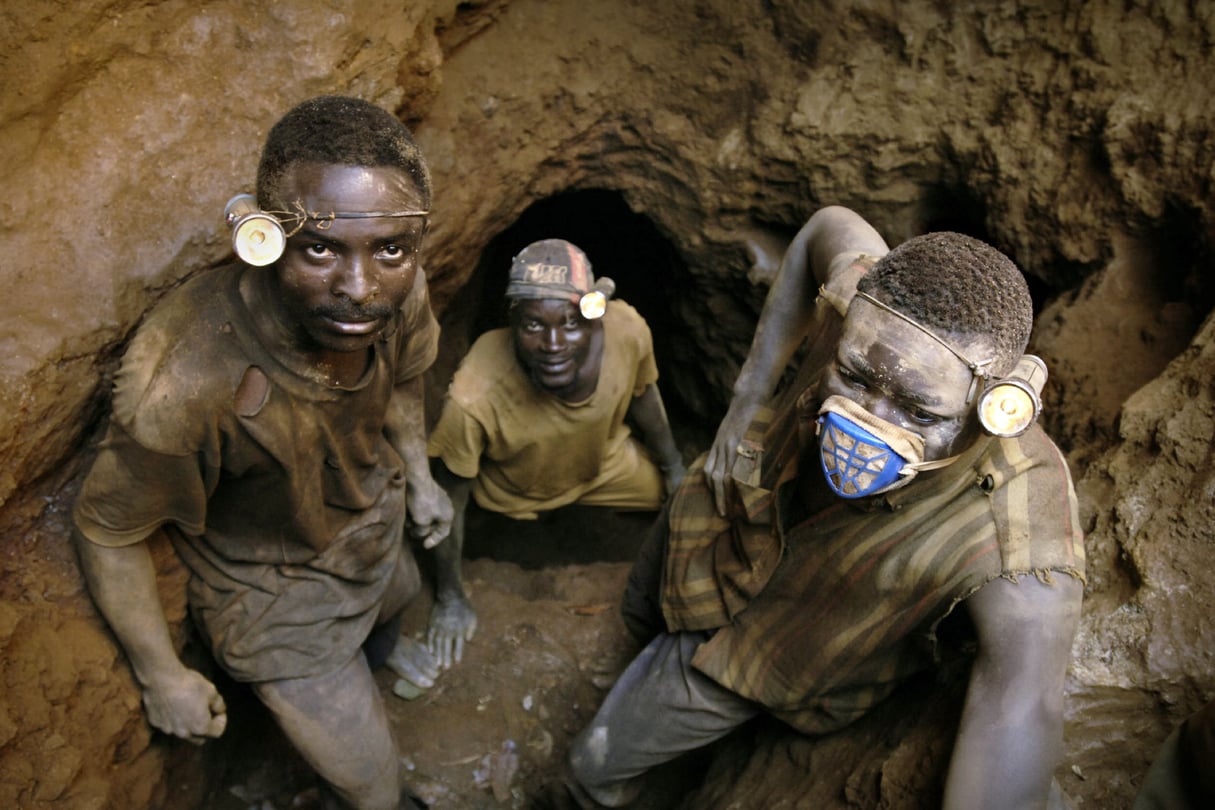 Extraction de cuivre dans les mines de Lubumbashi, dans le Katanga, en RDC. © Sven Torfinn/PANOS-REA.