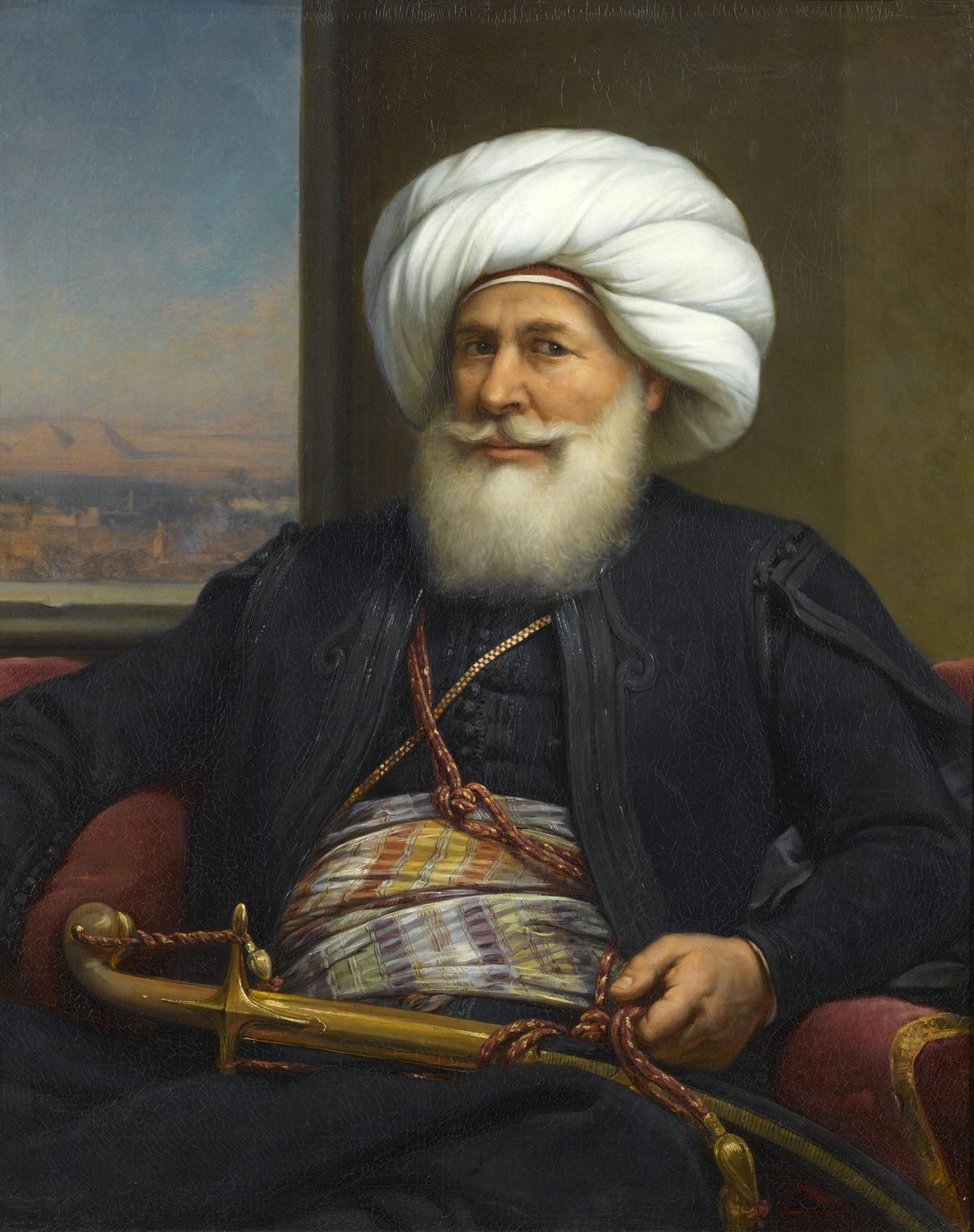 Vice-roi d’Égypte de 1804 à 1849, Mehmet Ali était déjà à son époque favorable au percement d’un canal. &copy; Bibliotheca Alexandrina&rsquo;s Memory of Modern Egypt / Domaine public