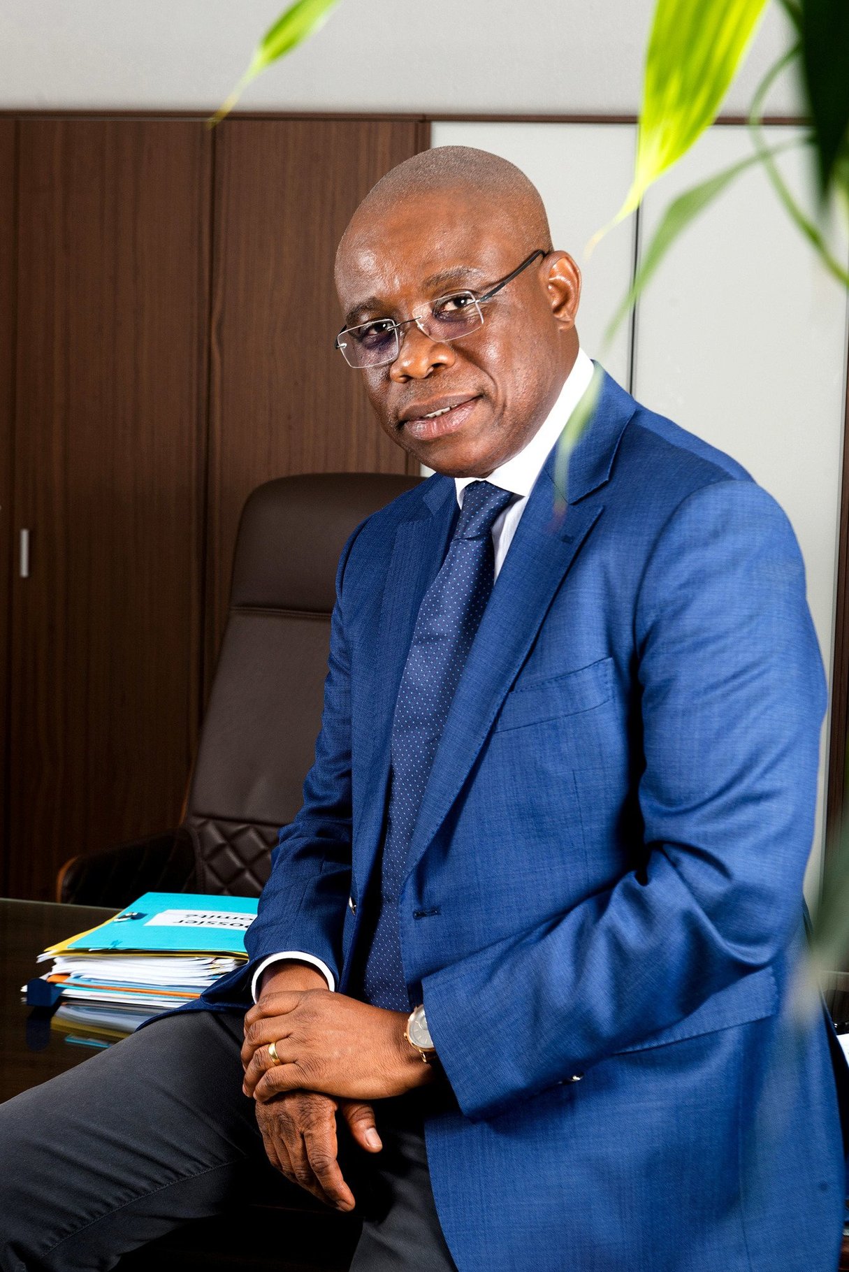 José Tonato, ministre du Cadre de vie et du Développement durable au Bénin, en 2020. &copy; E. AHOUNOU/AID pour JA
