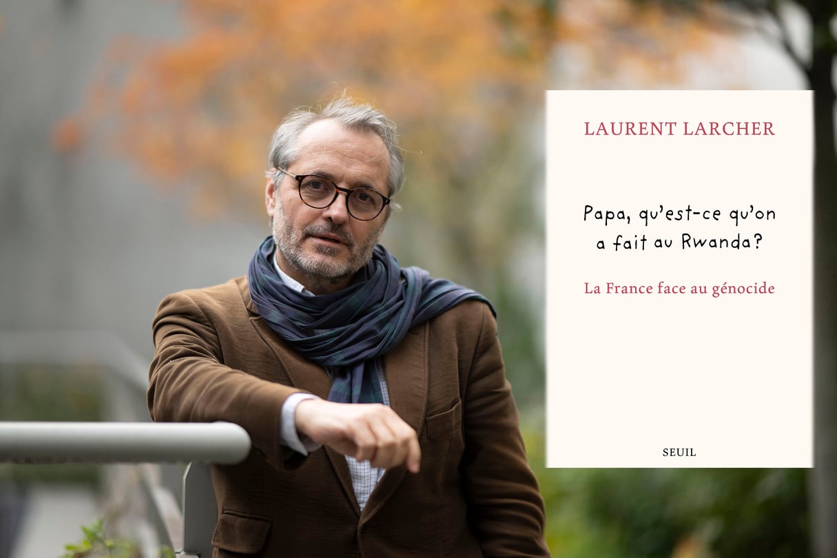 Le journaliste Laurent Larcher, auteur de "Papa, qu'est-ce qu'on a fait au Rwanda ?" &copy; J Panconi/ed Seuil