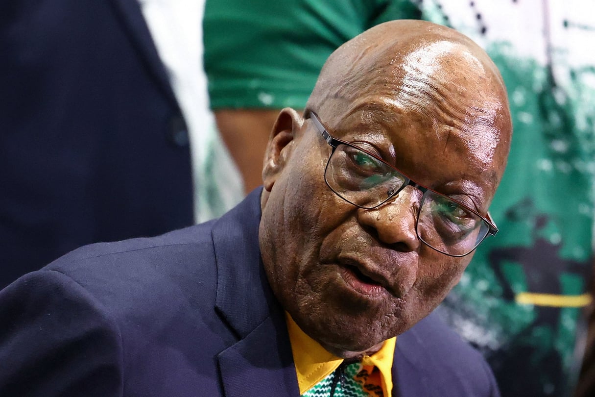L’ancien président Jacob Zuma a été exclu de l’ANC. © REUTERS/Siphiwe Sibeko