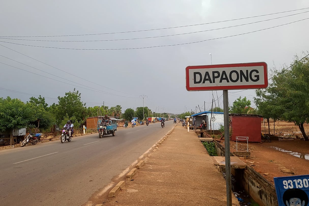 Dapaong, le chef lieu de la région des Savanes, dans le nord du Togo. © Robert Douti
